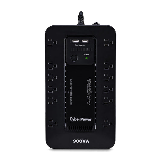 Cyberpower St900U Uninterruptible Power Supply (Ups) Standby (Offline) 0.9 Kva 500 W 12 Ac Outlet(S)