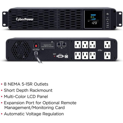 Cyberpower Cp1500Pfcrm2U Pfc Sinewave Ups Systems