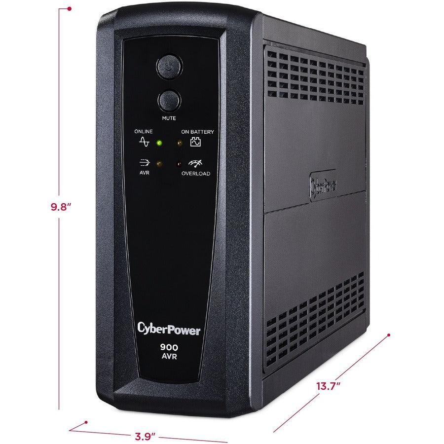 Cyberpower Cp900Avr Uninterruptible Power Supply (Ups) 0.9 Kva 560 W