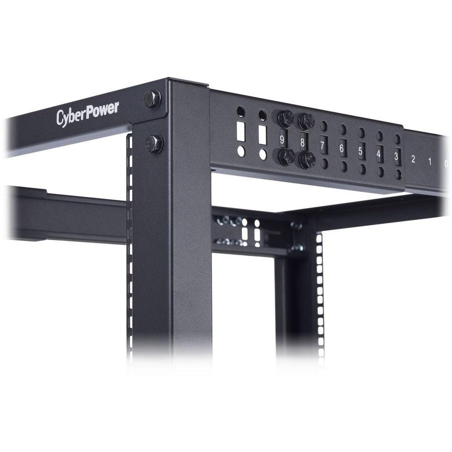 Cyberpower Cr45U40001 Rack Cabinet 45U Freestanding Rack Black
