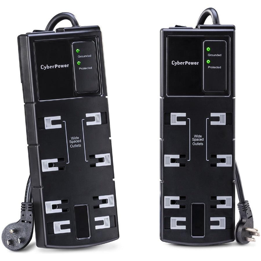 Cyberpower Csb806 Surge Protector Black 8 Ac Outlet(S) 125 V