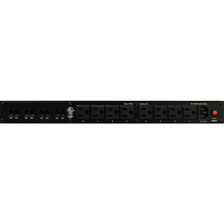 Cyberpower Csw8Ru Power Distribution Unit (Pdu) 1U Black