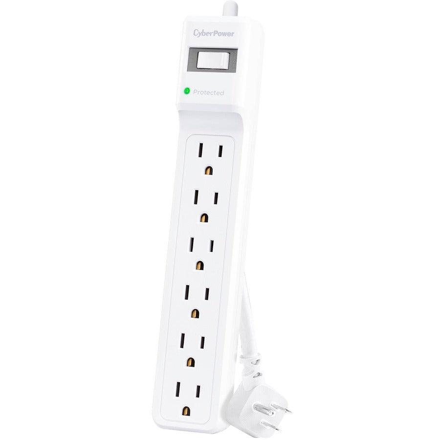 Cyberpower Mp1082Ss Surge Protector White 6 Ac Outlet(S) 125 V 0.8 M