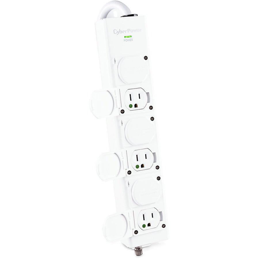 Cyberpower Mpv615P Surge Protector White 6 Ac Outlet(S) 100 - 125 V 4.6 M