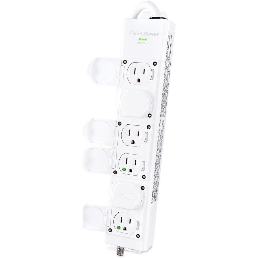 Cyberpower Mpv615P Surge Protector White 6 Ac Outlet(S) 100 - 125 V 4.6 M