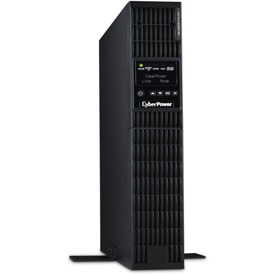 Cyberpower Ol1000Rtxl2Un Uninterruptible Power Supply (Ups) Double-Conversion (Online) 1 Kva 900 W 8 Ac Outlet(S)