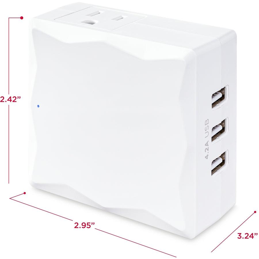 Cyberpower P2Wu Surge Protector White 2 Ac Outlet(S) 125 V