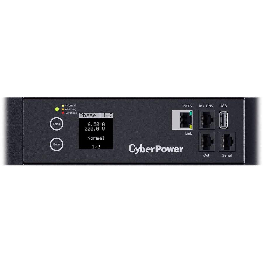 Cyberpower Pdu33110 Power Distribution Unit (Pdu) 18 Ac Outlet(S) 0U Black