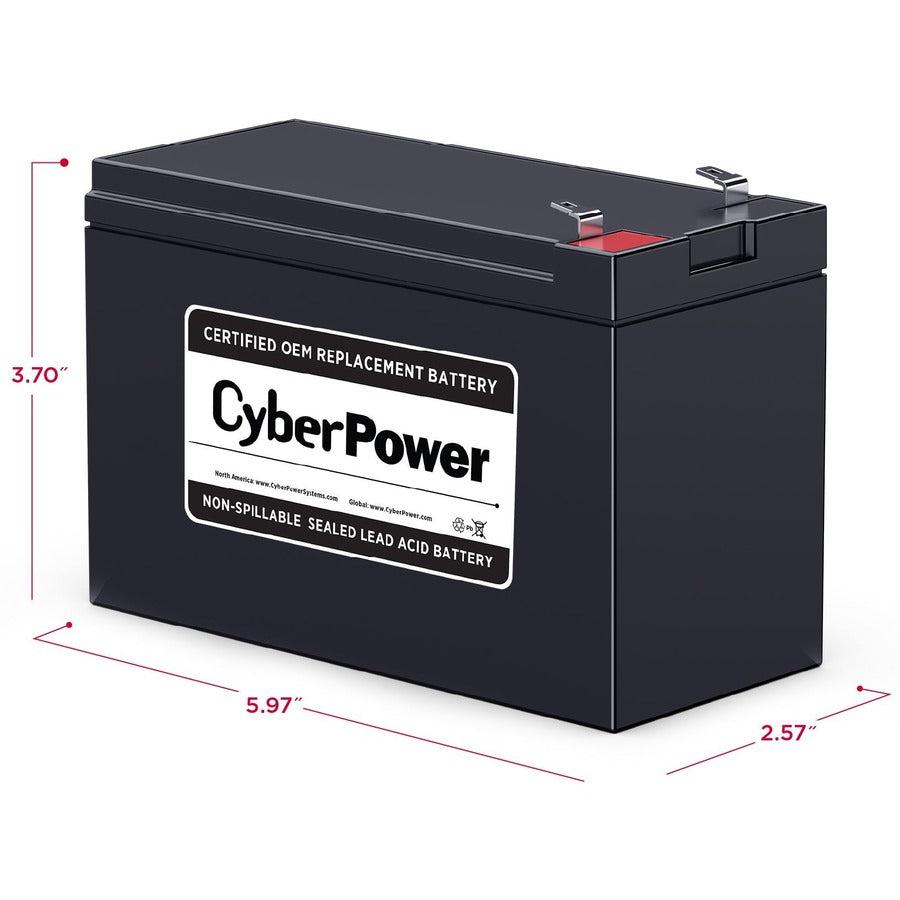 Cyberpower Rb1270B Ups Battery Sealed Lead Acid (Vrla) 12 V