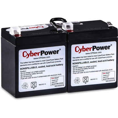Cyberpower Rb1270X2A Ups Battery Sealed Lead Acid (Vrla) 12 V 7 Ah