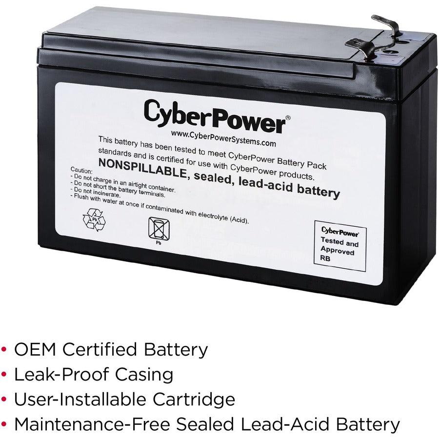 Cyberpower Rb1280A Ups Battery 12 V