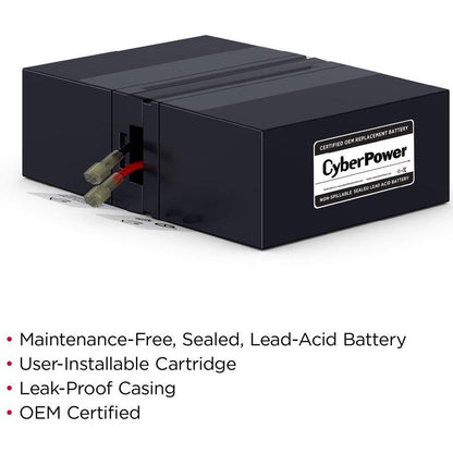 Cyberpower Rb1280X2B Ups Battery Sealed Lead Acid (Vrla) 12 V 8 Ah