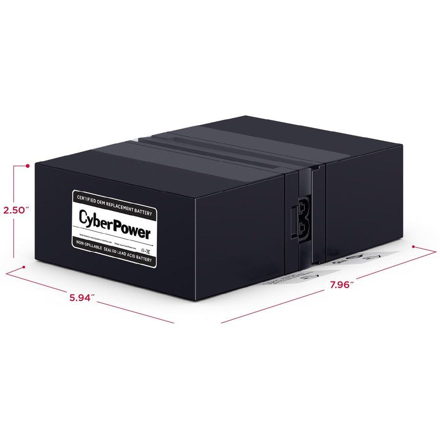 Cyberpower Rb1280X2B Ups Battery Sealed Lead Acid (Vrla) 12 V 8 Ah