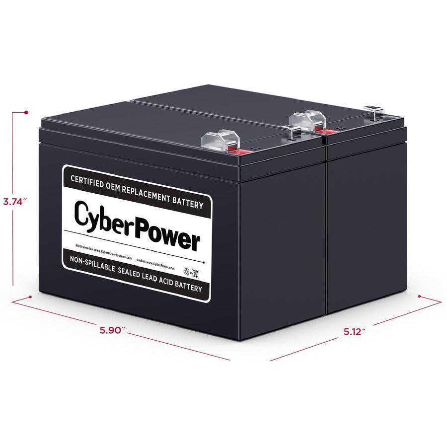 Cyberpower Rb1290X2 Ups Battery Sealed Lead Acid (Vrla) 12 V 9 Ah