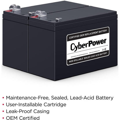 Cyberpower Rb1290X2 Ups Battery Sealed Lead Acid (Vrla) 12 V 9 Ah
