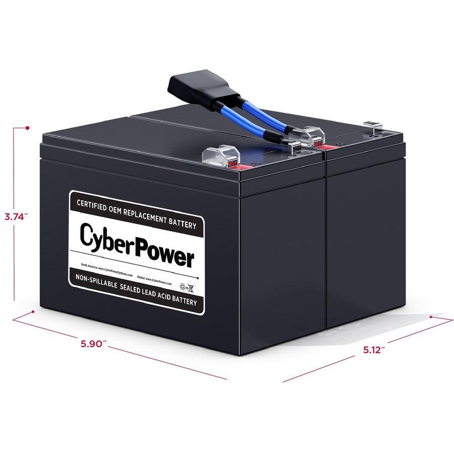 Cyberpower Rb1290X2A Ups Battery Sealed Lead Acid (Vrla) 12 V 9 Ah