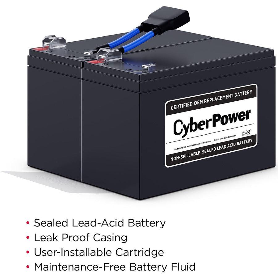 Cyberpower Rb1290X2A Ups Battery Sealed Lead Acid (Vrla) 12 V 9 Ah