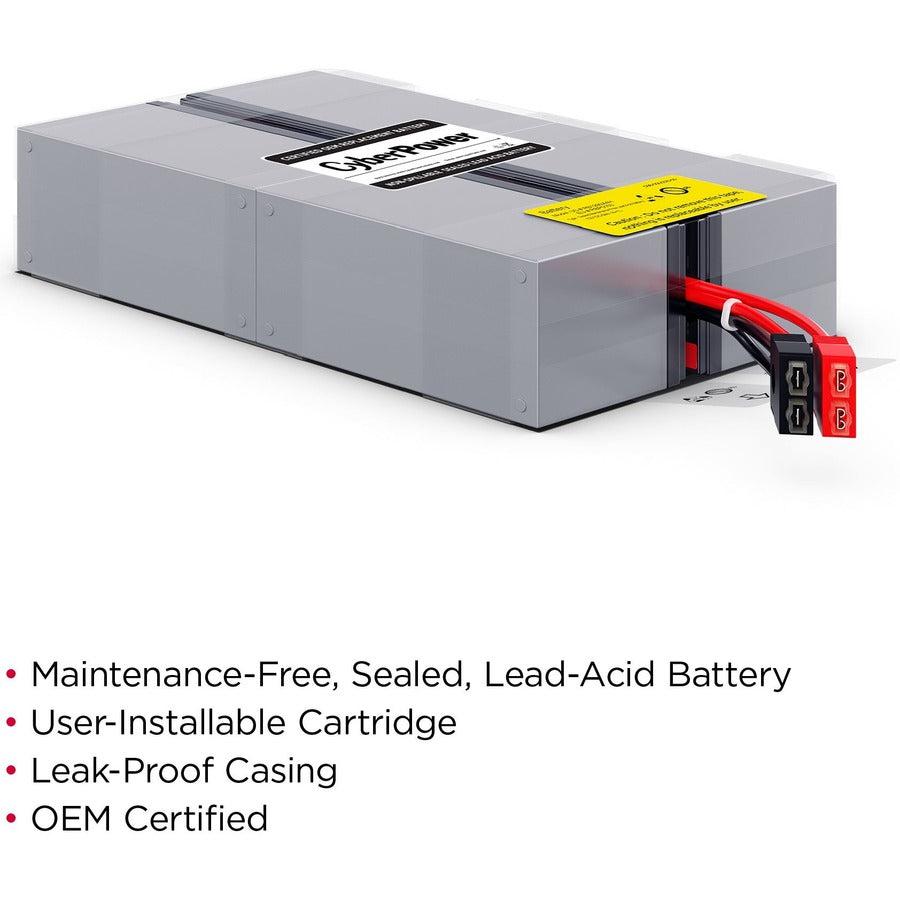 Cyberpower Rb1290X4H Ups Battery Sealed Lead Acid (Vrla) 12 V 9 Ah
