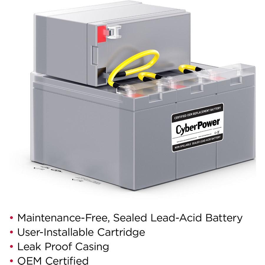 Cyberpower Rb1290X4K Ups Battery Sealed Lead Acid (Vrla) 12 V 9 Ah