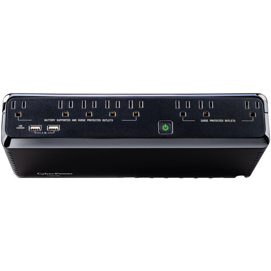 Cyberpower Sl700U Uninterruptible Power Supply (Ups) Standby (Offline) 0.7 Kva 370 W 8 Ac Outlet(S)