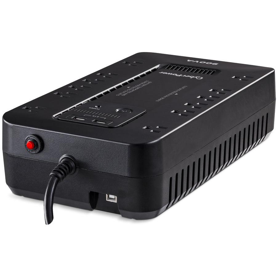 Cyberpower St900U Uninterruptible Power Supply (Ups) Standby (Offline) 0.9 Kva 500 W 12 Ac Outlet(S)