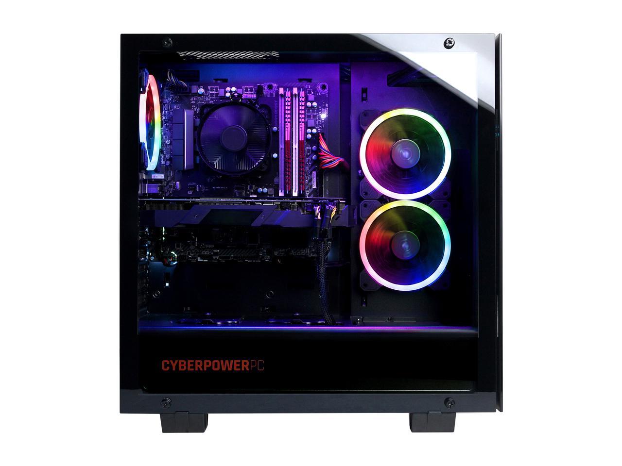 Cyberpowerpc Gaming Desktop Gamer Master Gm60700 Ryzen 5 5000 Series 5600X (3.70Ghz) 8Gb Ddr4 1 Tb