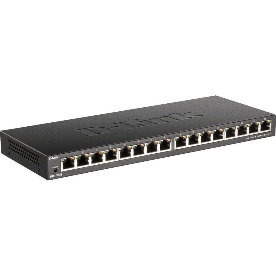 D-Link 16?Port Gigabit Unmanaged Switch