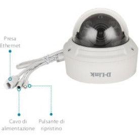 D-Link 8 Megapixel H.265 Outdoor Dome Camera Dcs?4618Ek