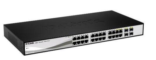 D-Link Dgs-1210-26 Network Switch Managed L2 Gigabit Ethernet (10/100/1000) 1U Black, Grey