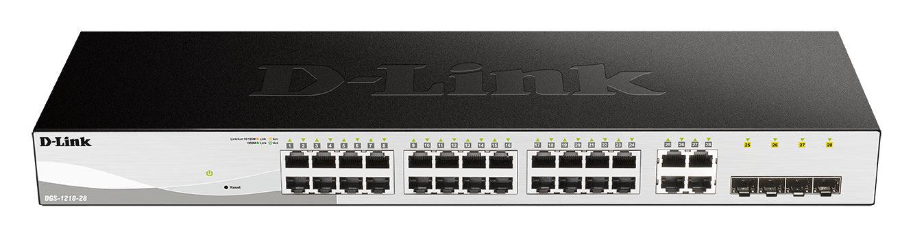 D-Link Dgs-1210-28 Network Switch 1U Black