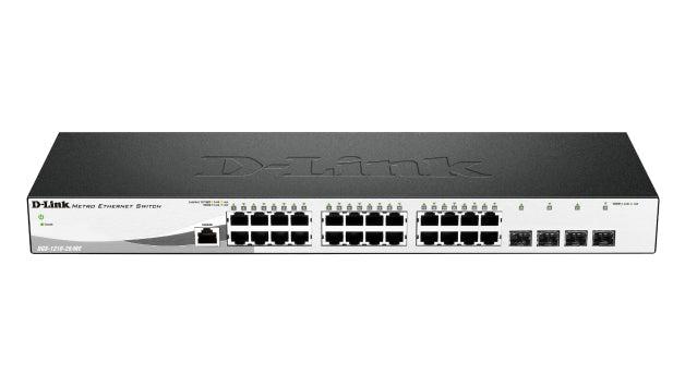 D-Link Dgs-1210-28/Me Network Switch Managed L2 Gigabit Ethernet (10/100/1000) 1U Black