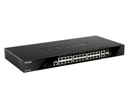 D-Link Dgs-1520-28 Network Switch Managed L3 10G Ethernet (100/1000/10000) 1U Black