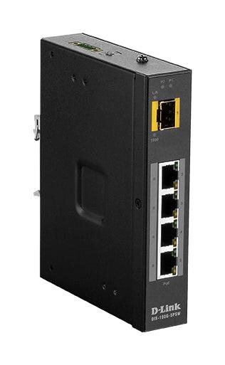 D-Link Dis?100G?5Psw Unmanaged L2 Gigabit Ethernet (10/100/1000) Power Over Ethernet (Poe) Black