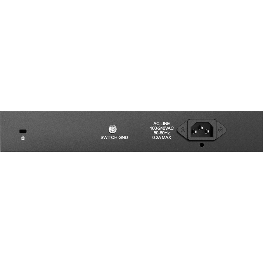 D-Link Dgs-1016D Network Switch Unmanaged Gigabit Ethernet (10/100/1000) 1U Black, Silver