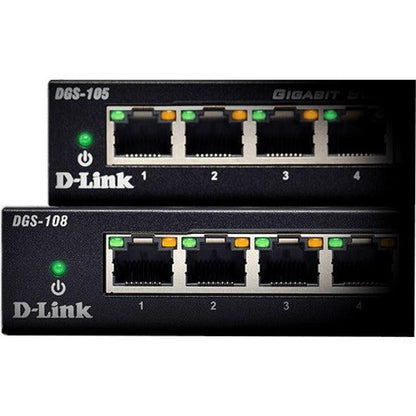 D-Link Dgs-105Gl Network Switch Unmanaged Gigabit Ethernet (10/100/1000) Black