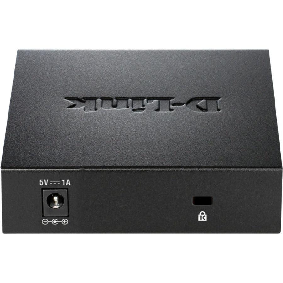 D-Link Dgs-105Gl Network Switch Unmanaged Gigabit Ethernet (10/100/1000) Black