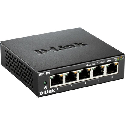 D-Link Dgs-105Gl Network Switch Unmanaged Gigabit Ethernet (10/100/1000) Black