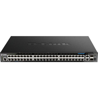 D-Link Dgs-1520-52Mp Network Switch Managed L3 10G Ethernet (100/1000/10000) Power Over Ethernet (Poe) 1U Black