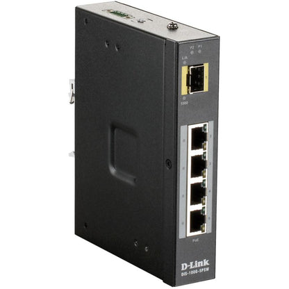 D-Link Dis?100G?5Psw Unmanaged L2 Gigabit Ethernet (10/100/1000) Power Over Ethernet (Poe) Black