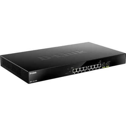 D-Link Dms-1100-10Tp Network Switch Managed L2 2.5G Ethernet (100/1000/2500) Power Over Ethernet (Poe) 1U Black