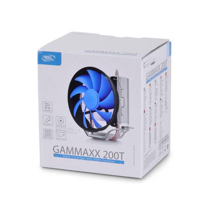 Deepcool Gammaxx 200T Cpu Cooler 2 Heatpipes 120Mm Pwm Fan Cpu Cooler Intel/Amd Am4 Compatible