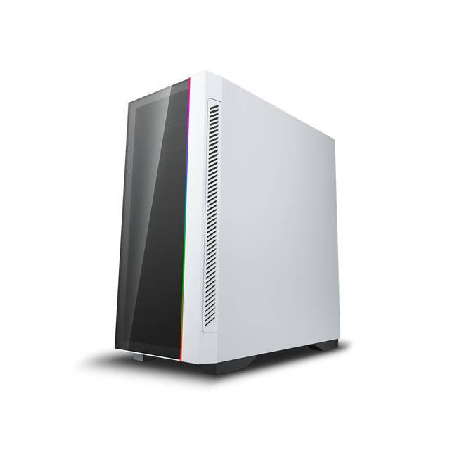 Deepcool Matrexx 55 3V Add-Rgb 3F White Atx Mid Tower/Front Panel And Side Panel Tempered Glass/