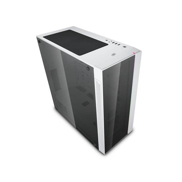 Deepcool Matrexx 55 3V Add-Rgb 3F White Atx Mid Tower/Front Panel And Side Panel Tempered Glass/