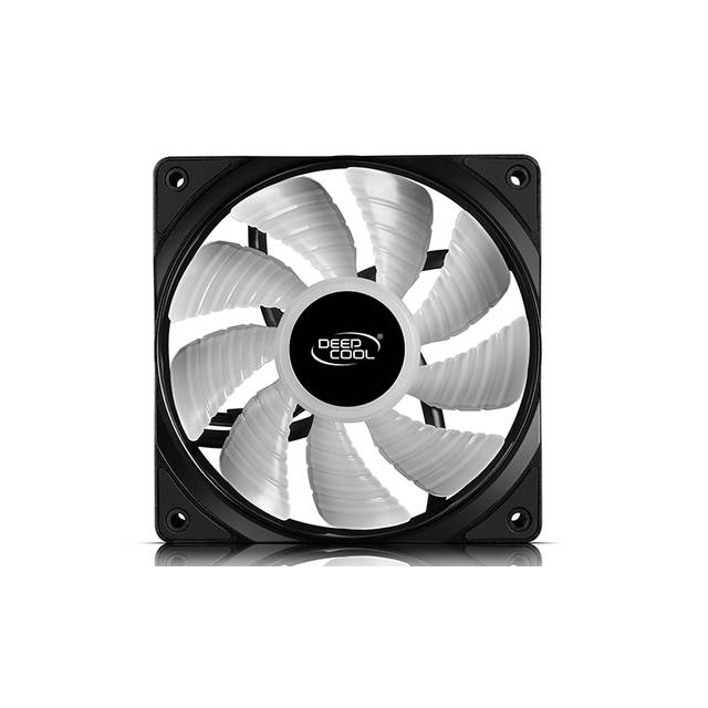 Deepcool Rf 120 (3 In 1) 120Mm Rgb Led Case Fan (3 Pack)