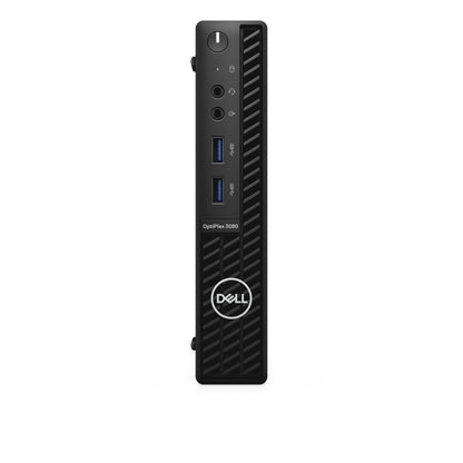 Dell Optiplex 3080 Ddr4-Sdram I3-10105T Mff Intel® Core™ I3 8 Gb 128 Gb Ssd Windows 10 Pro Mini Pc Black