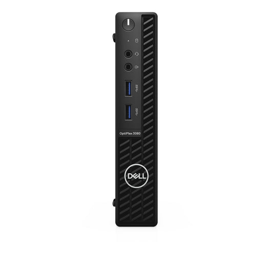 Dell Optiplex 3080 Ddr4-Sdram I5-10500T Mff Intel® Core™ I5 8 Gb 128 Gb Ssd Windows 10 Pro Mini Pc Black