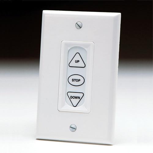 Da-Lite 38886 Electrical Switch Key-Operated Switch White