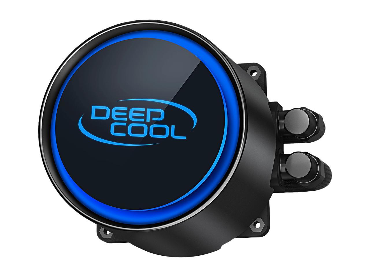 Deepcool Castle 120R Aio Liquid Cpu Cooler, Anti-Leak Technology, 120Mm Rgb Pwm Fan, 12V 4-Pin Motherboard Connector, Intel 115X/ 1200/ 2066, Amd Am4