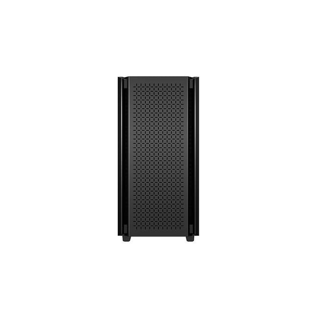 Deepcool Cg560 Mid-Tower Atx Case, Mesh Front Panel For High Airflow, Three Pre-Installed 120Mm Argb Fans, 140Mm Rear Black Fan, Tempered Glass, Black