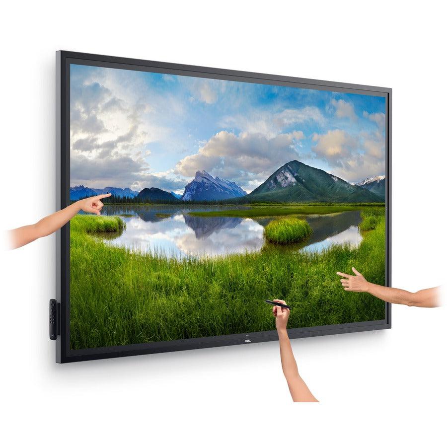 Dell C8621Qt Touch Screen Monitor 2.17 M (85.6") 3840 X 2160 Pixels Multi-Touch Black